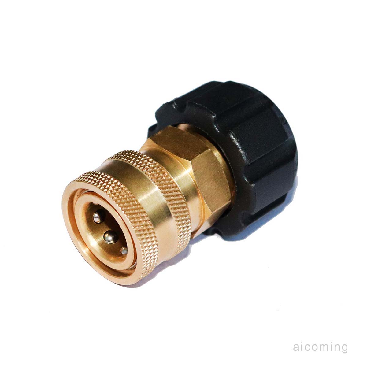 NPT 3//8 Quick Connect Fitting Pressure Washer Coupler Connector Adapter Set